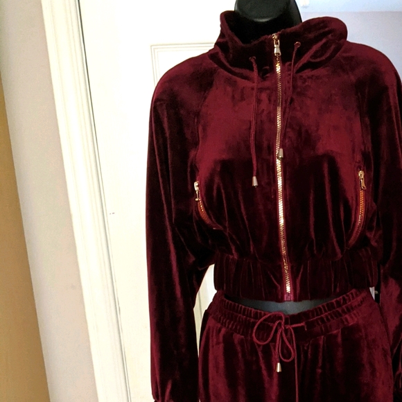 SOLD FashionNova "tell me What you want Velour Set" - Picture 2 of 13